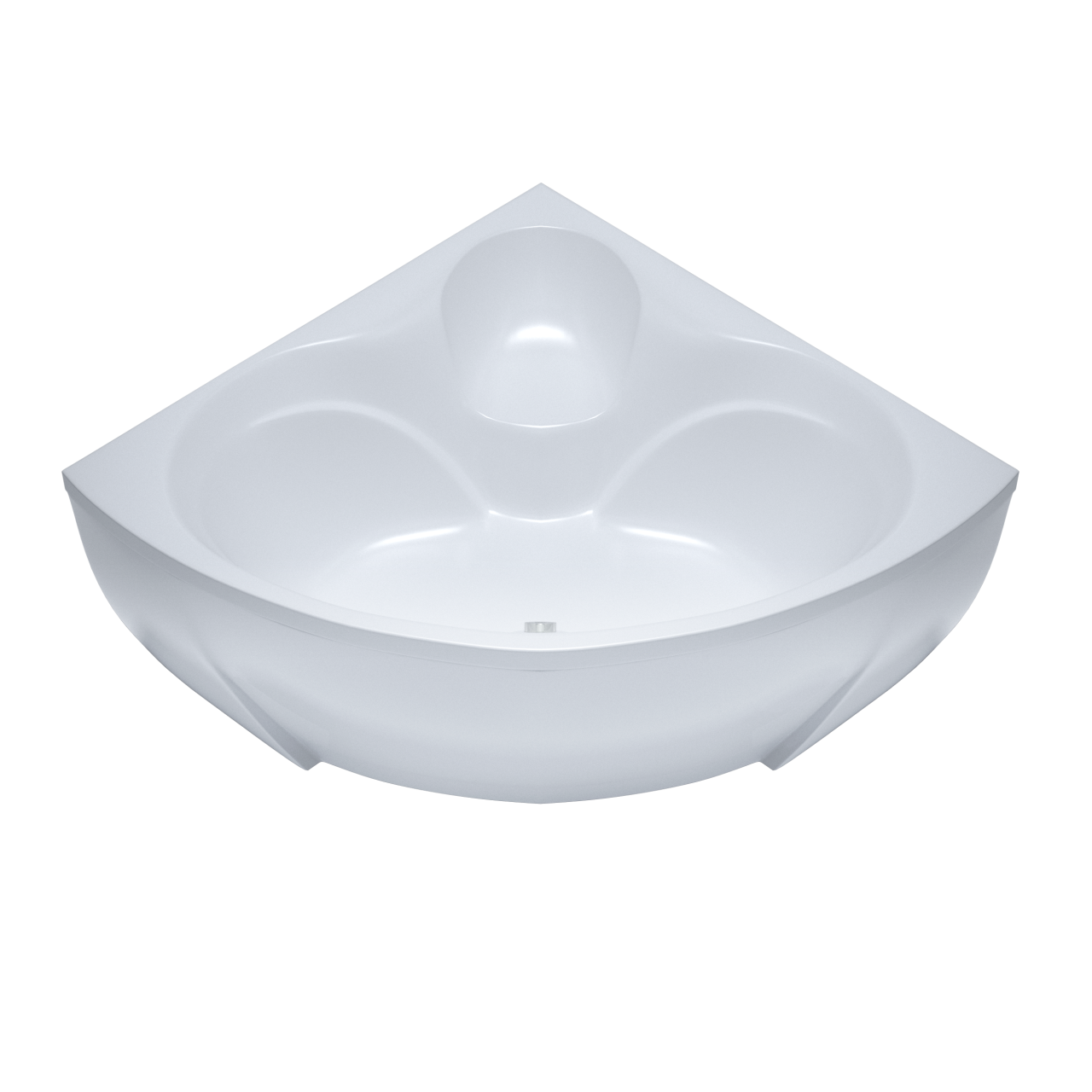 Акриловая ванна Triton Сабина 160x160 в комплекте с каркасом в интернет-магазине Sumom.kz